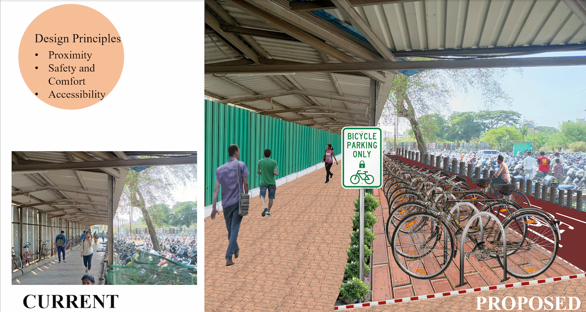 BICYCLE PARKING INFRASTRUCTURE PLAN, PANVEL - Image 1